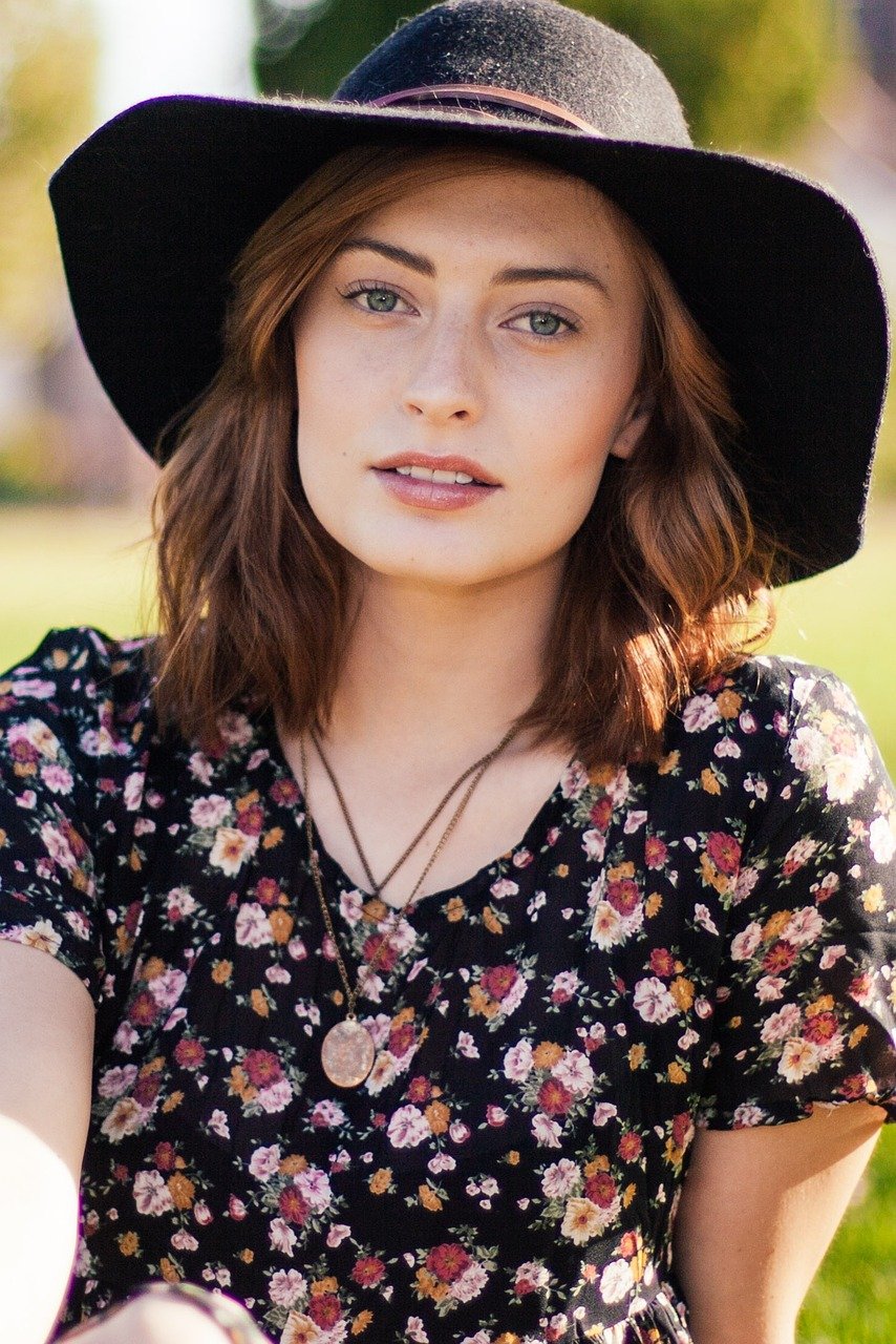 woman, portrait, model, fashion, hat, style, stylish woman, young woman, brunette, female, young, lady, girl, face, dress, modeling, pose, posing, female model, female portrait, woman, woman, female, lady, lady, lady, lady, lady, face, face
